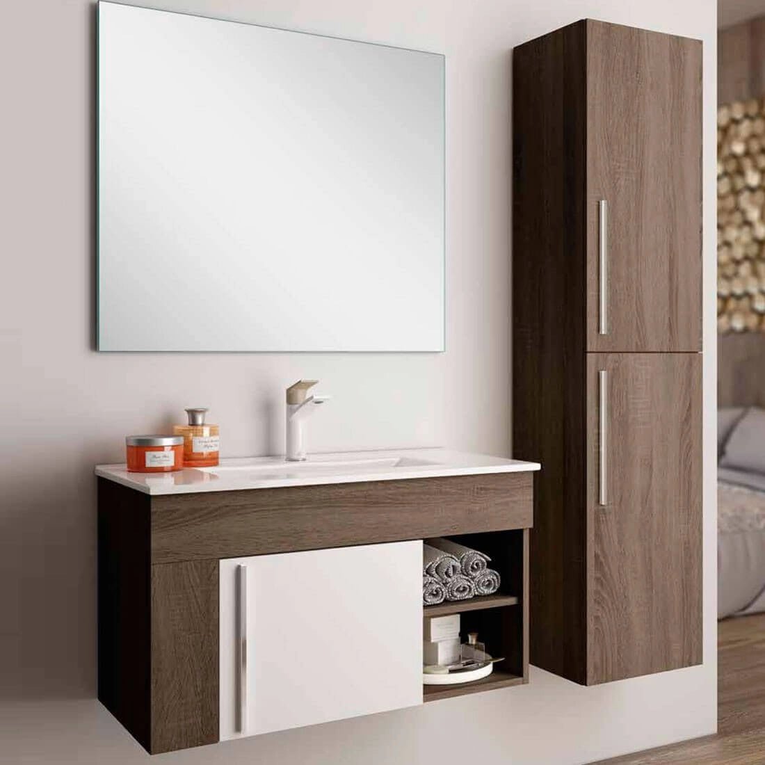 Mueble baño fondo reducido Alhambra