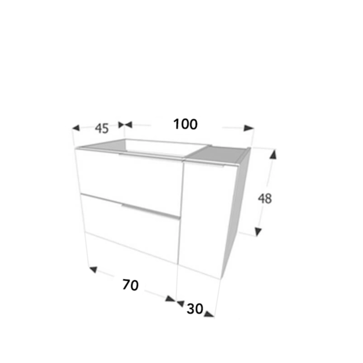Mueble baño barato Malmedy