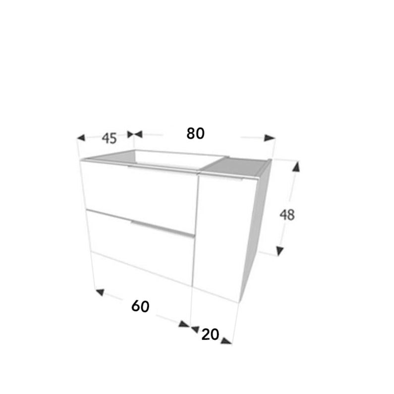 Mueble baño barato Malmedy