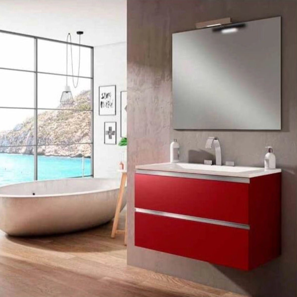 Mueble baño con cajones Rogue