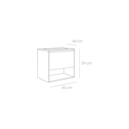 Mueble baño con lavabo incluido Yera - Thebath