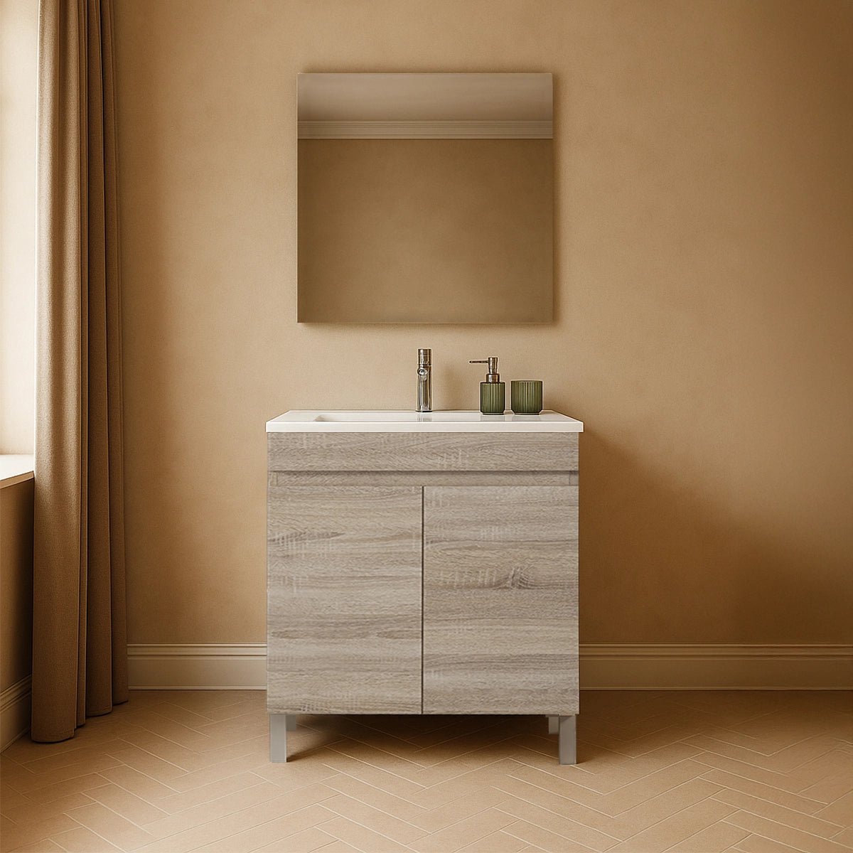 Mueble baño dos puertas Stephanie - Thebath