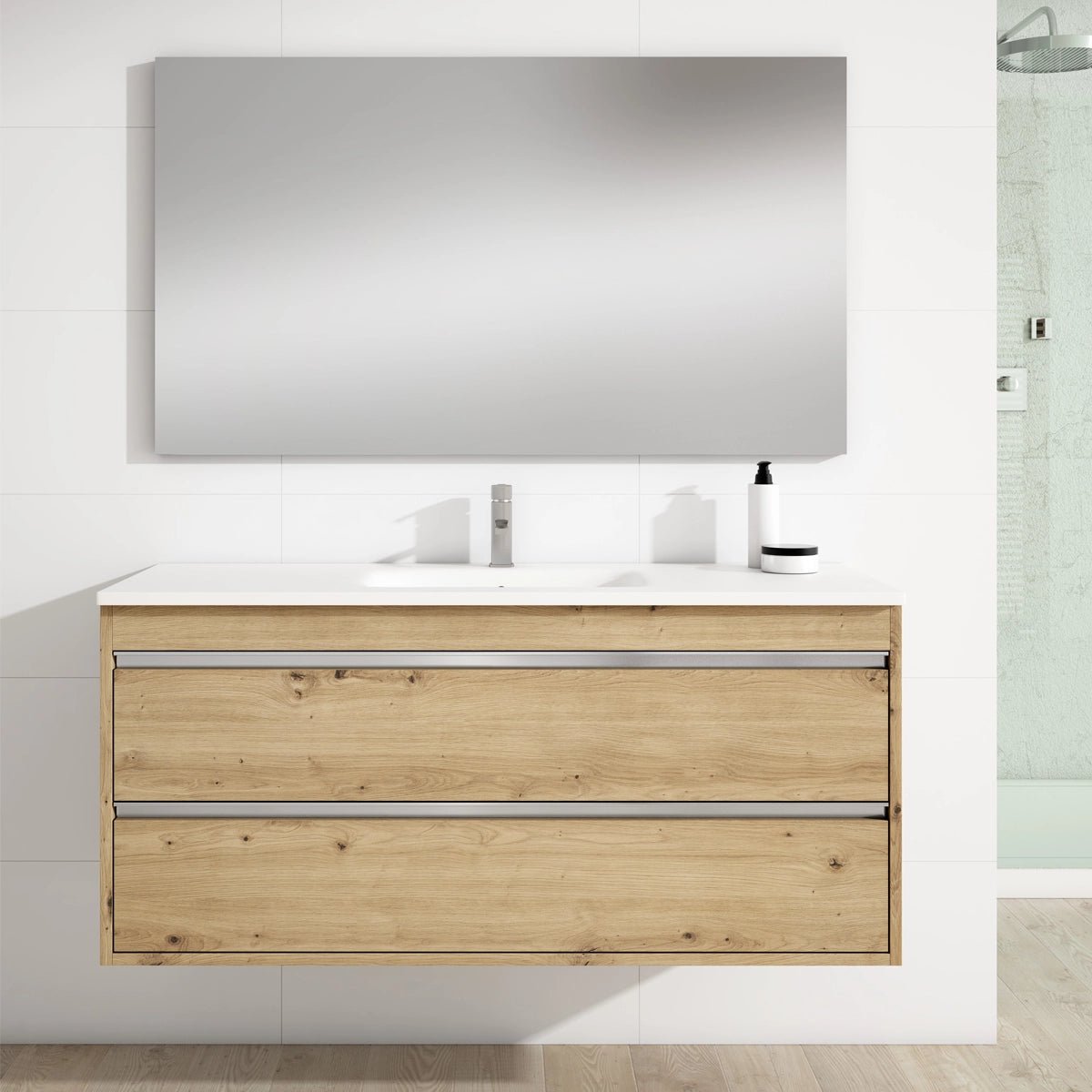 Mueble baño flotante 1 seno Slider - Thebath