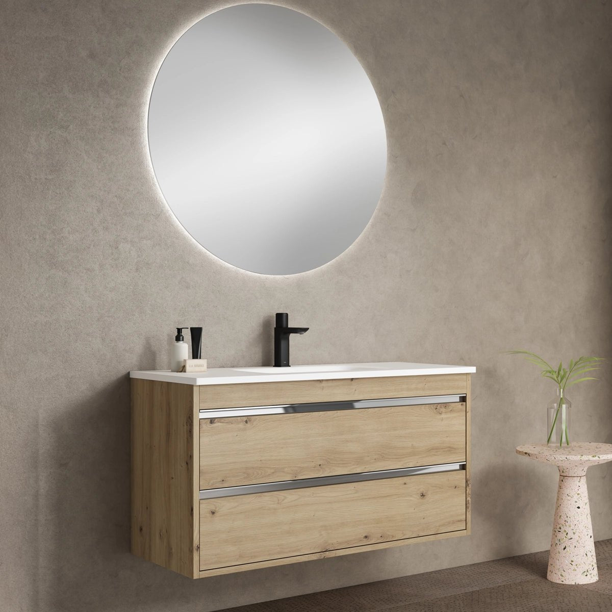 Mueble baño flotante 1 seno Slider - Thebath