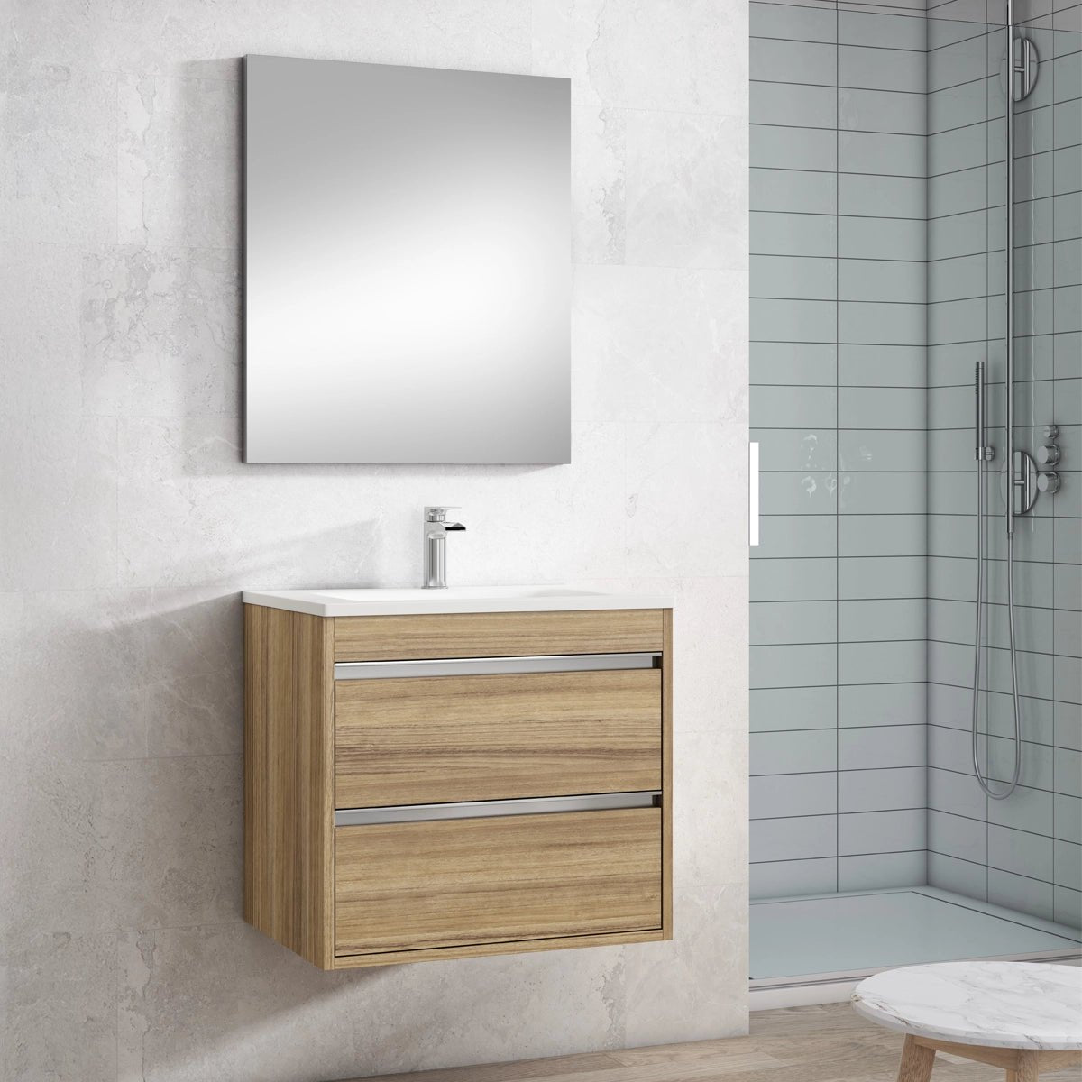 Mueble baño flotante 1 seno Slider - Thebath