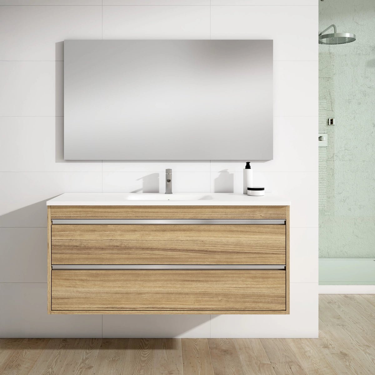 Mueble baño flotante 1 seno Slider - Thebath
