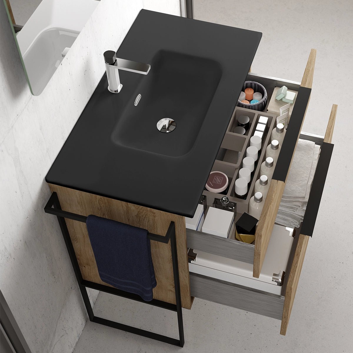 Mueble baño industrial Galsaky - The Bath