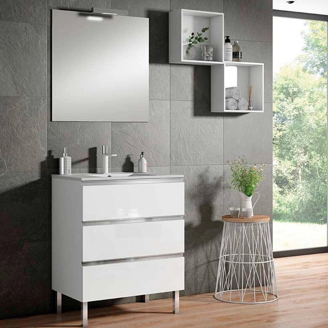 Mueble con cajones para baño Tania