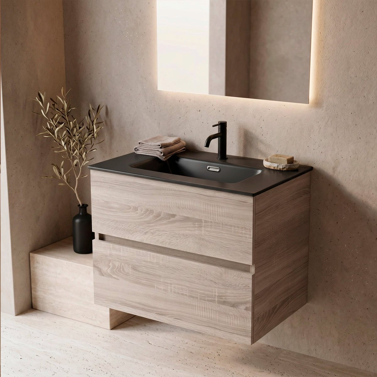 Mueble de baño barato con lavabo Zahara - The Bath