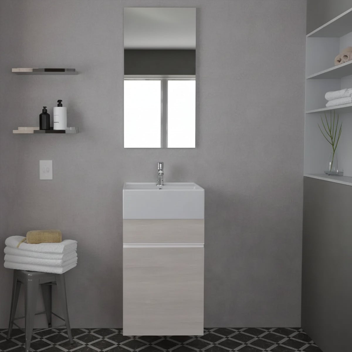 Mueble de baño con fondo reducido Aspra - Thebath