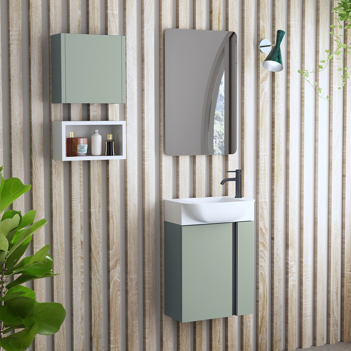 Mueble de baño fondo reducido Versa - The Bath