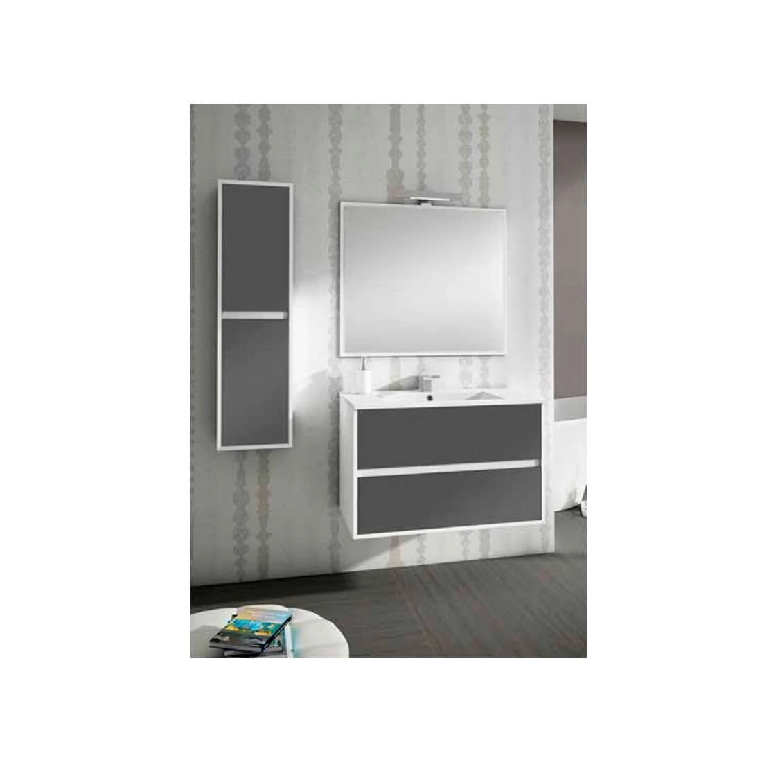 Mueble de baño para colgar Bicolor