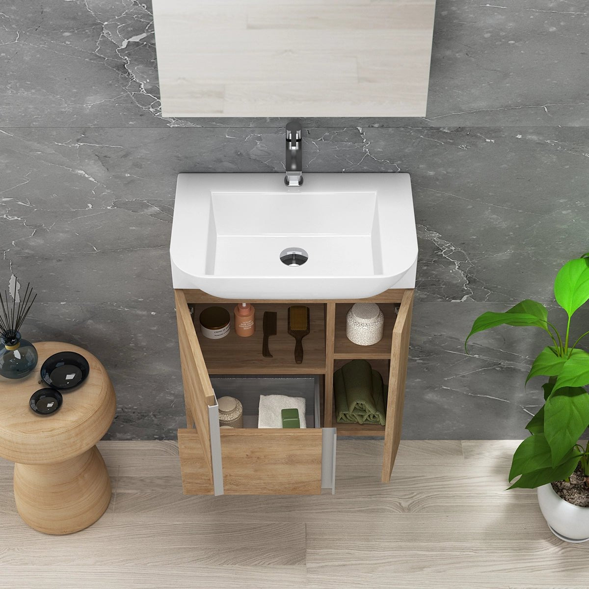 Mueble de baño pequeño Versa - The Bath