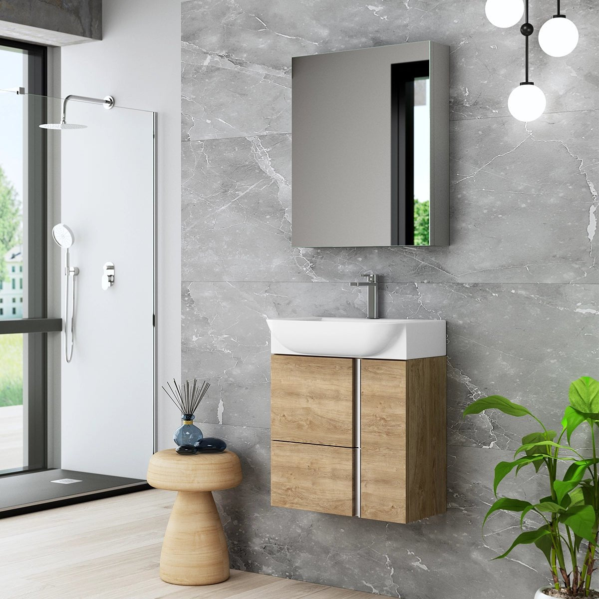 Mueble de baño pequeño Versa - The Bath