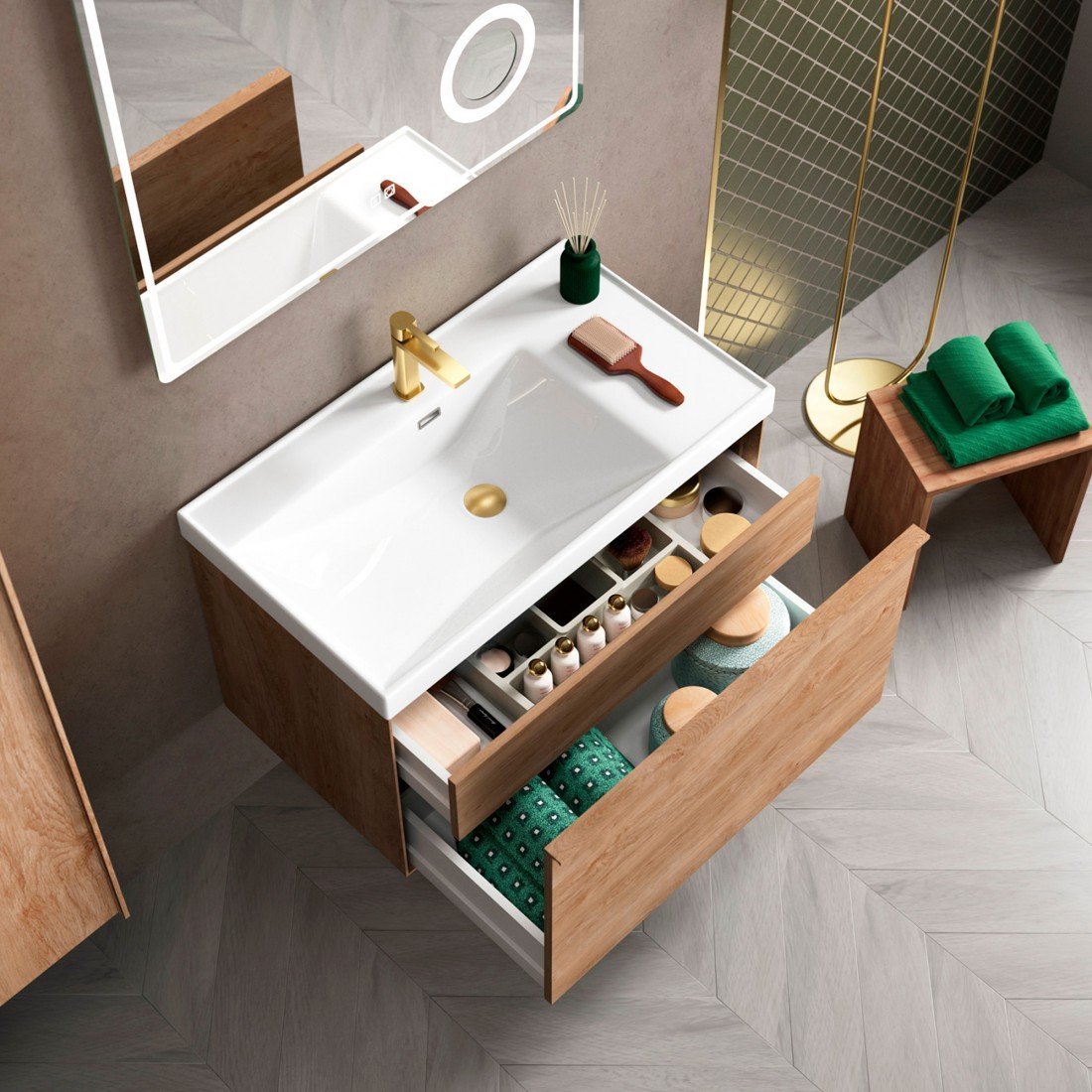 Mueble de baño suspendido Berlín