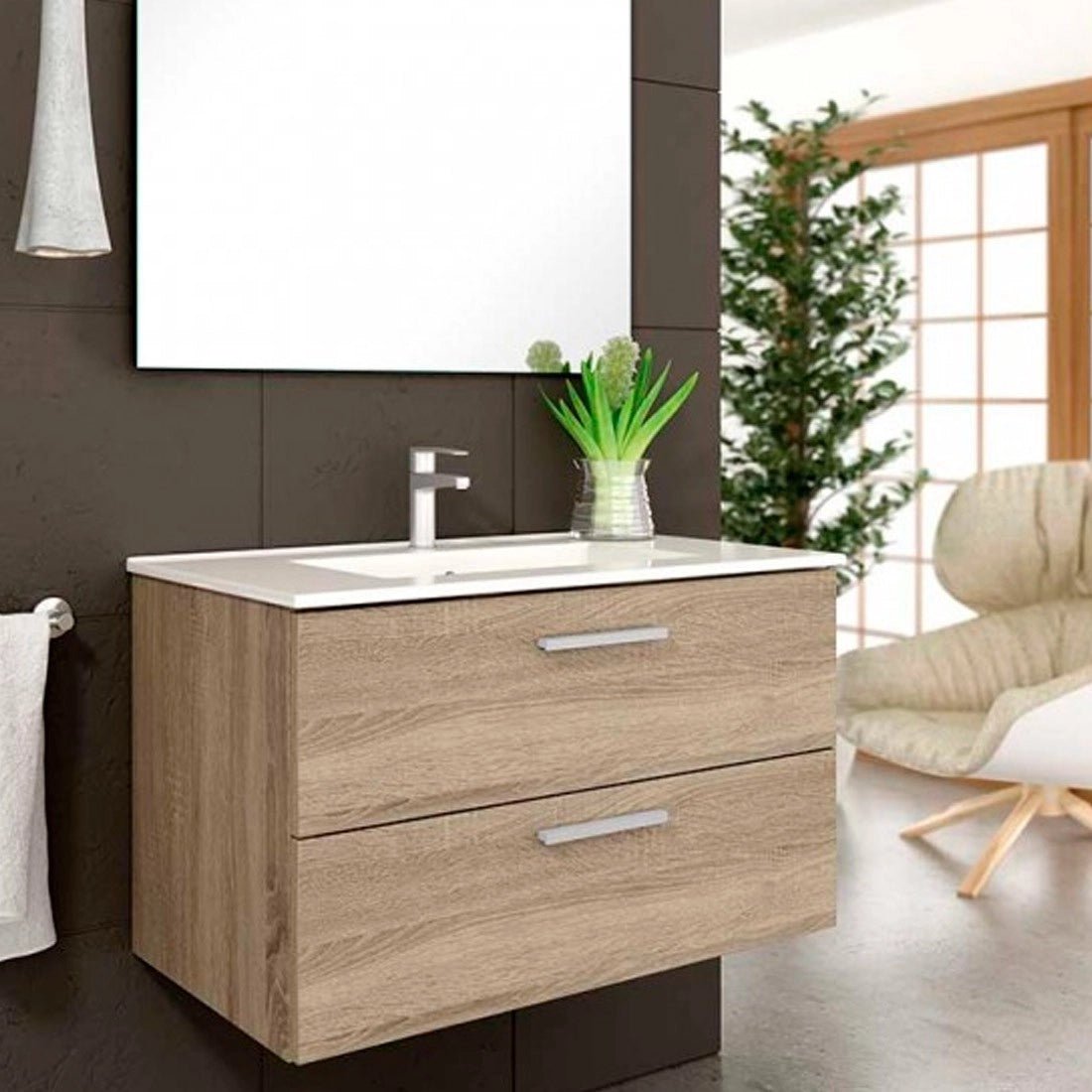 Mueble de baño suspendido Gandia