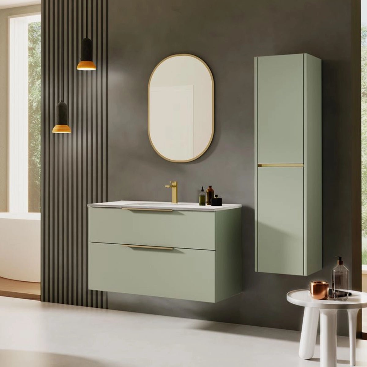 Mueble de lavabo suspendido Galsaky - The Bath