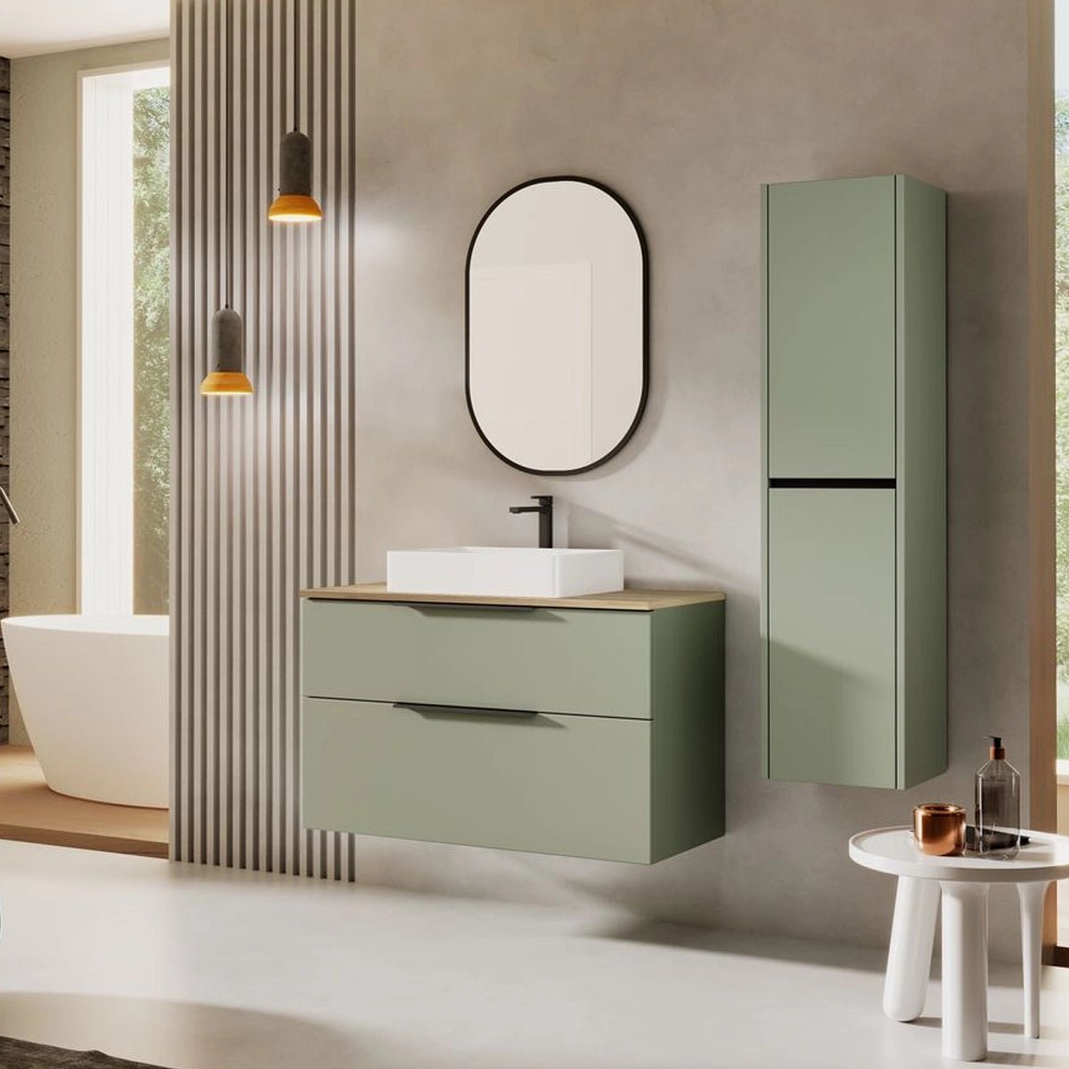 Mueble de lavabo suspendido Galsaky - The Bath