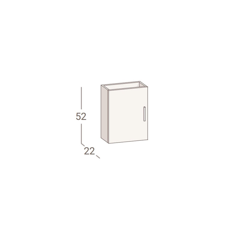 Móvel de casa de banho suspenso Albi