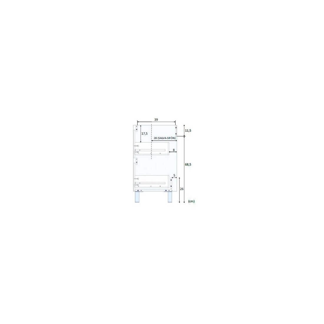 Mueble para baño Dakota