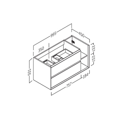 Mueble para cuarto de baño Hole - The Bath