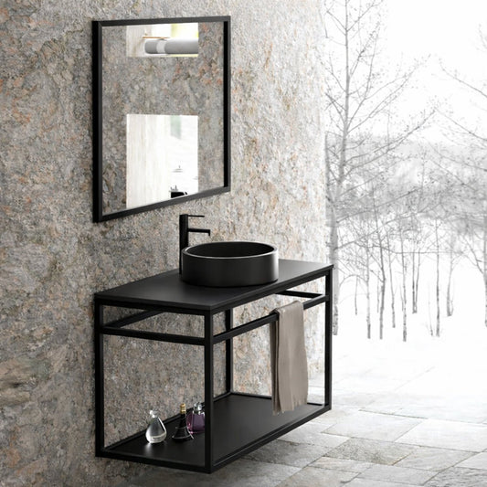 Mueble suspendido con toallero - Thebath