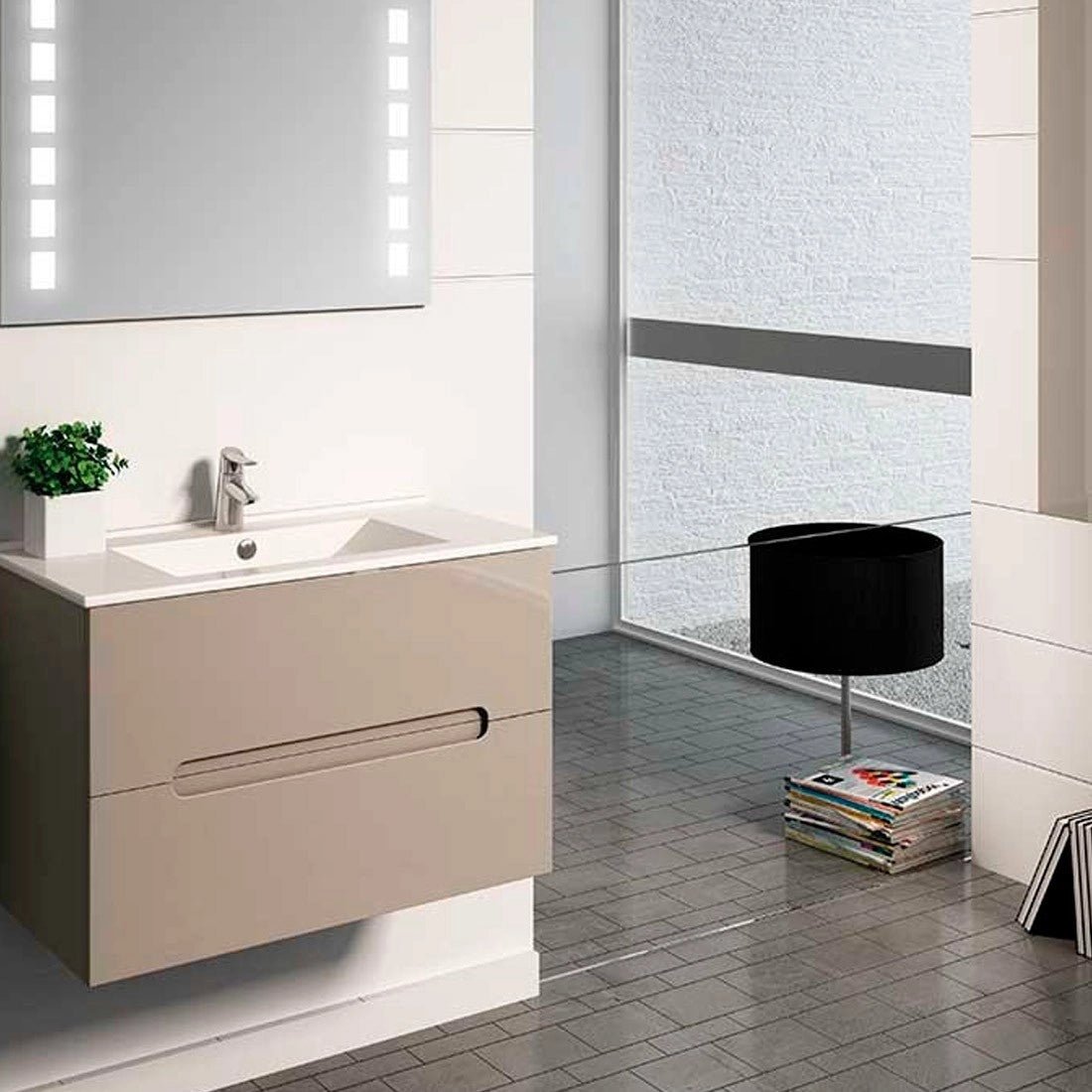 Mueble de baño de diseño Moscu