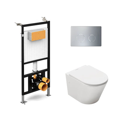 Pack cisterna empotrada + inodoro Venecia suspendido - The Bath