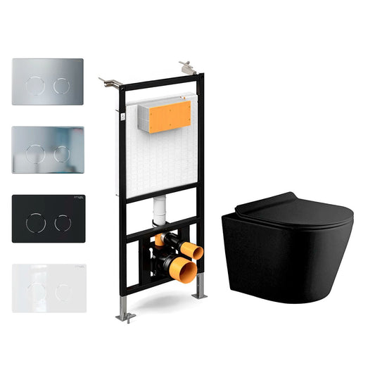 Pack cisterna empotrada suspendida + Inodoro Hada - The Bath