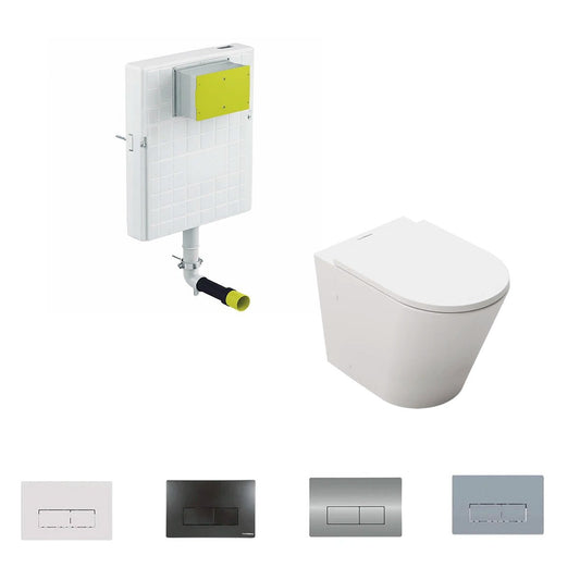 Pack cisterna + inodoro compacto Venecia - The Bath