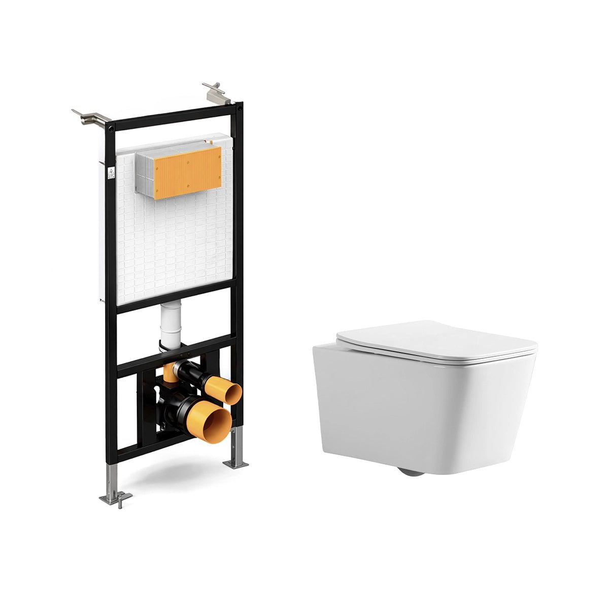 Pack cisterna + inodoro Florencia suspendido - The Bath
