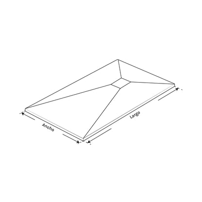 Pack columna de ducha Bequia + plato de resina blanco - The Bath