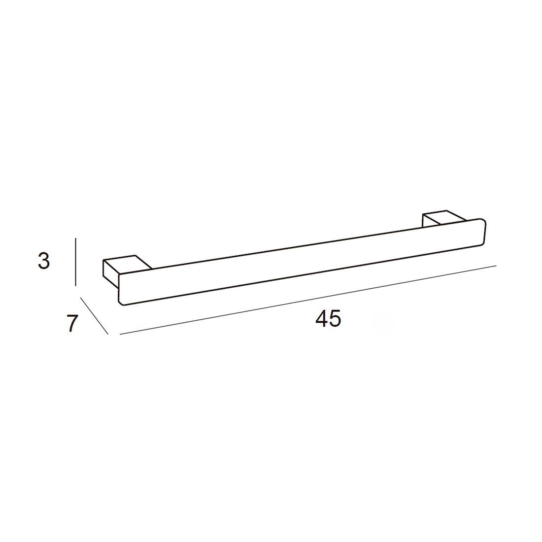 Pack de accesorios de baño sobre mueble Natura