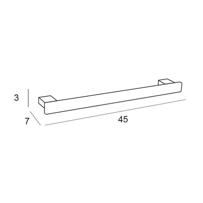 Pack de accesorios de baño sobre mueble Natura