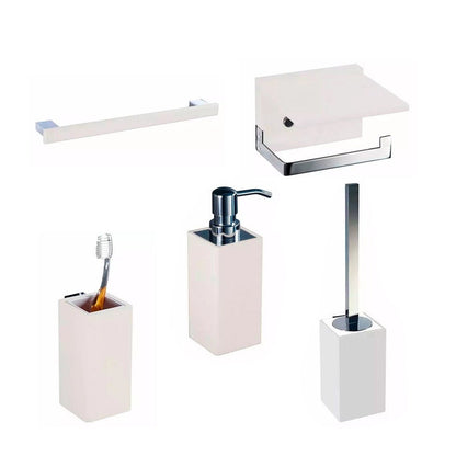 Pack de accesorios de baño suspendido Natura