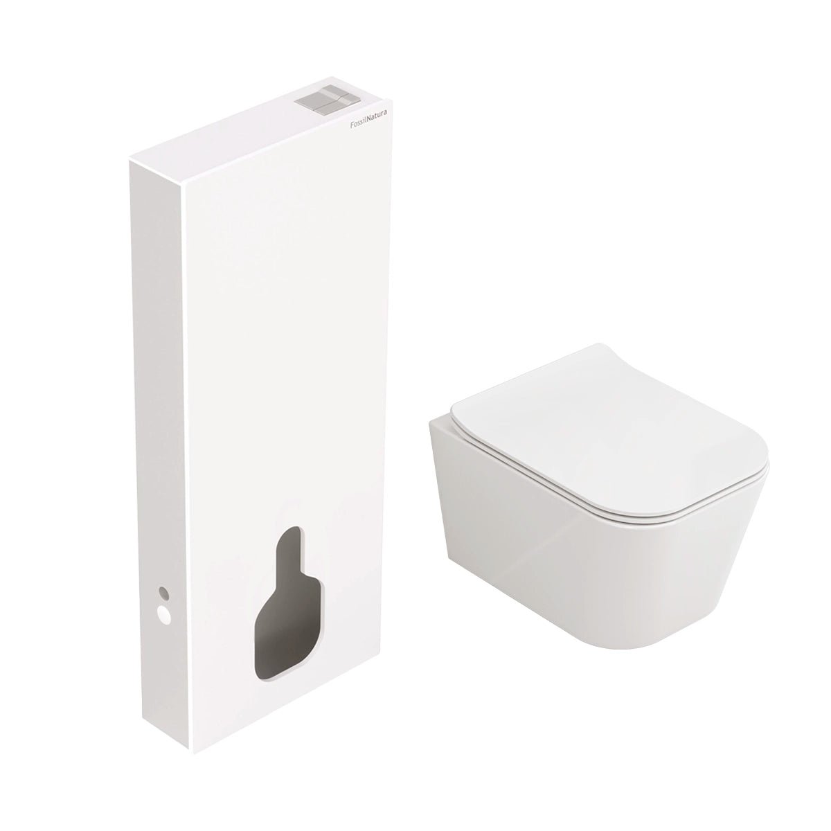 Pack inodoro Florencia brillo + cisterna Empire blanca - The Bath