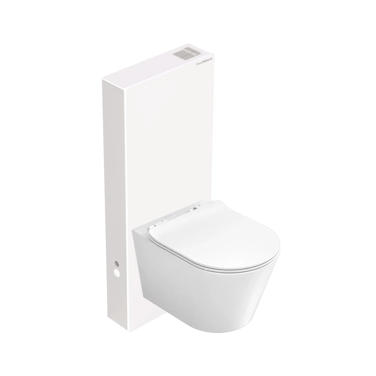 Pack inodoro suspendido Bolonia brillo + cisterna Empire blanca - The Bath