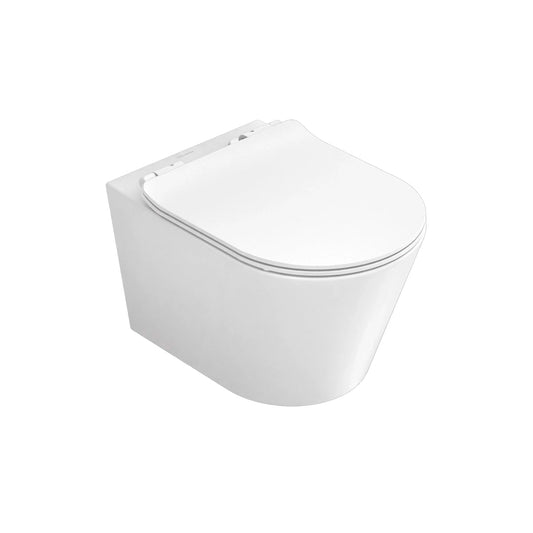 Pack inodoro suspendido Bolonia brillo + cisterna Empire blanca - The Bath