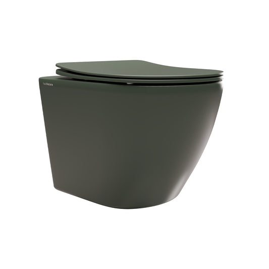Pack inodoro verde + cisterna empotrada - The Bath