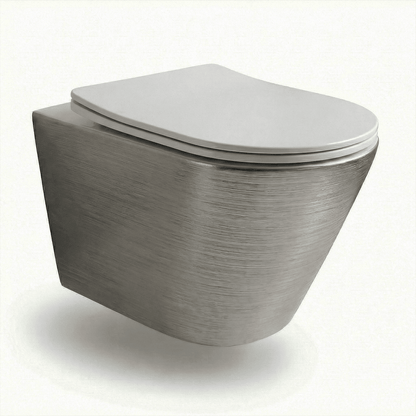 Pack inodoro y bidé suspendido Umbra Plata - Blanco - The Bath