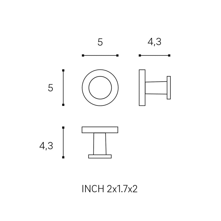 Cabides de banheiro Start