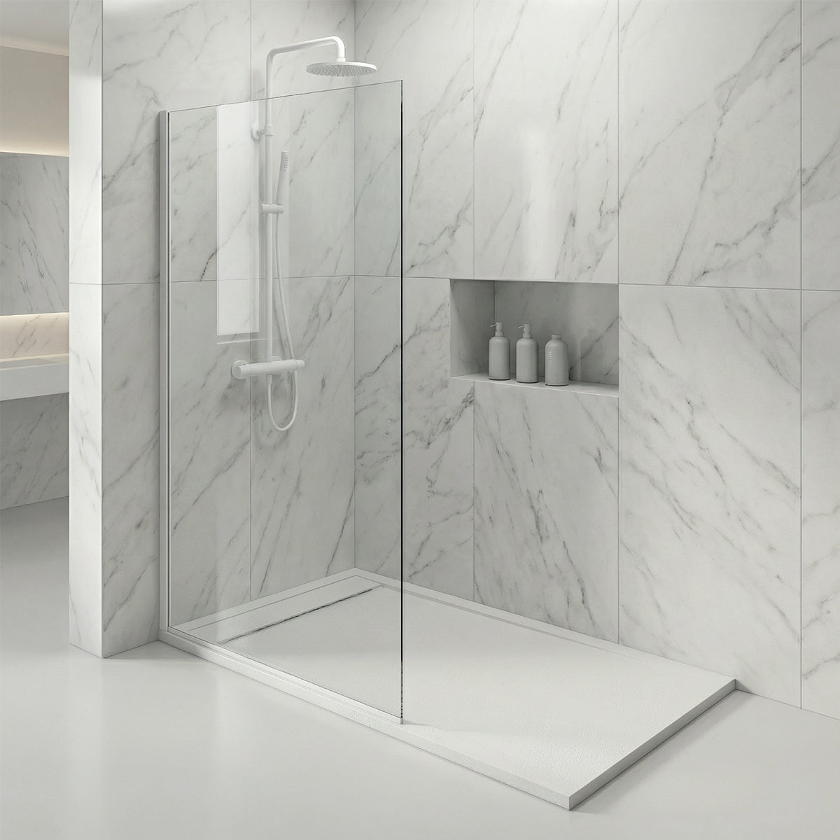 Placa ducha resina Draco - The Bath