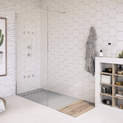 Plato de ducha con carga mineral Coruna - The Bath