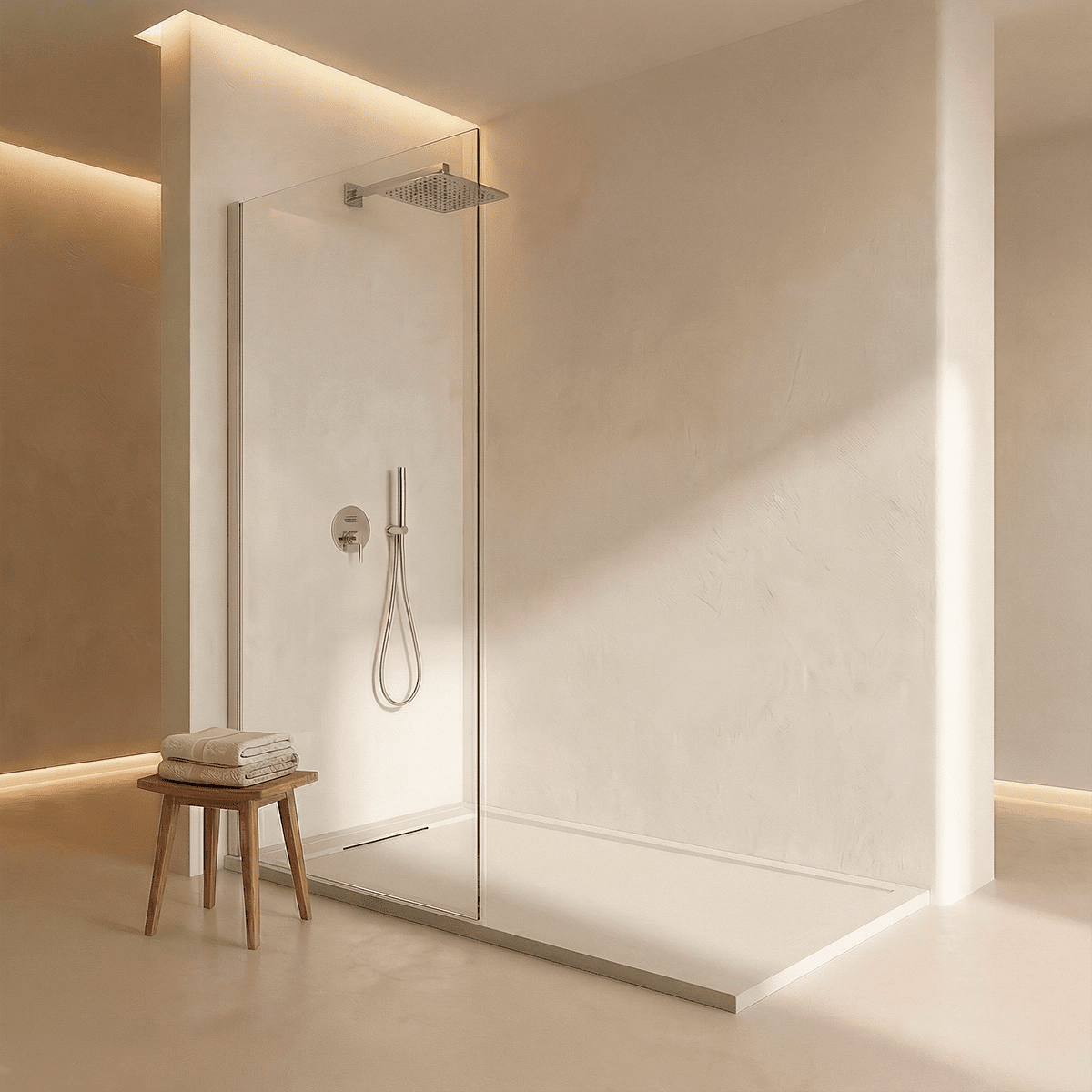 Plato de ducha de resina Basalto - The Bath