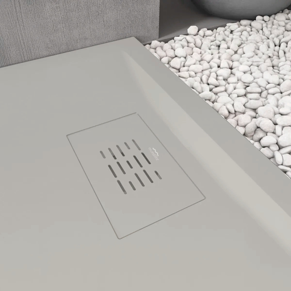 Plato de ducha enmarcado Stylo - The Bath