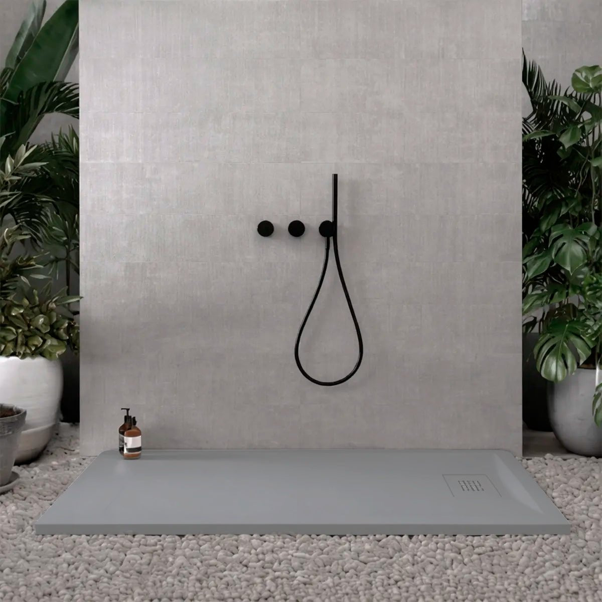 Plato de ducha enmarcado Stylo - The Bath