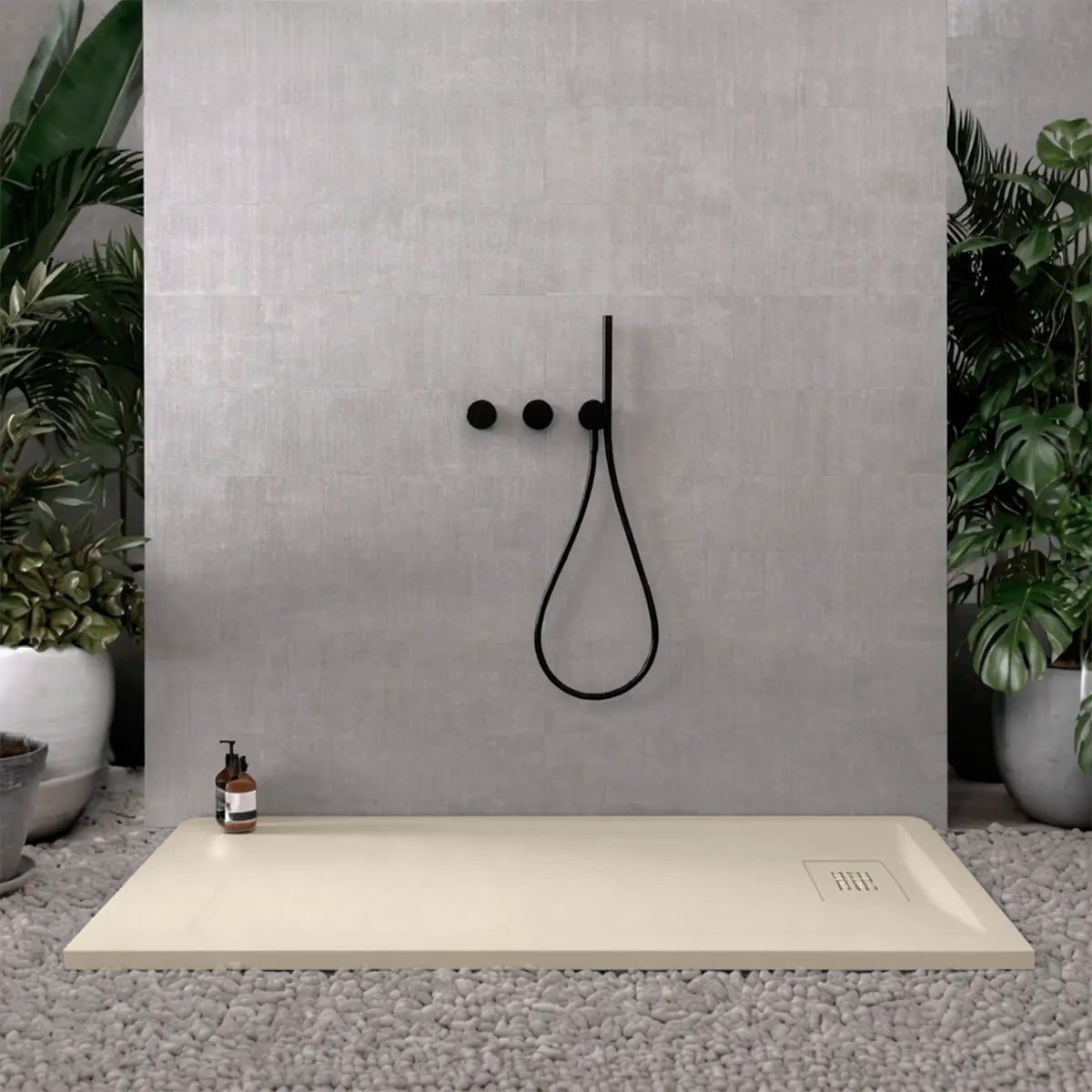 Plato de ducha enmarcado Stylo - The Bath