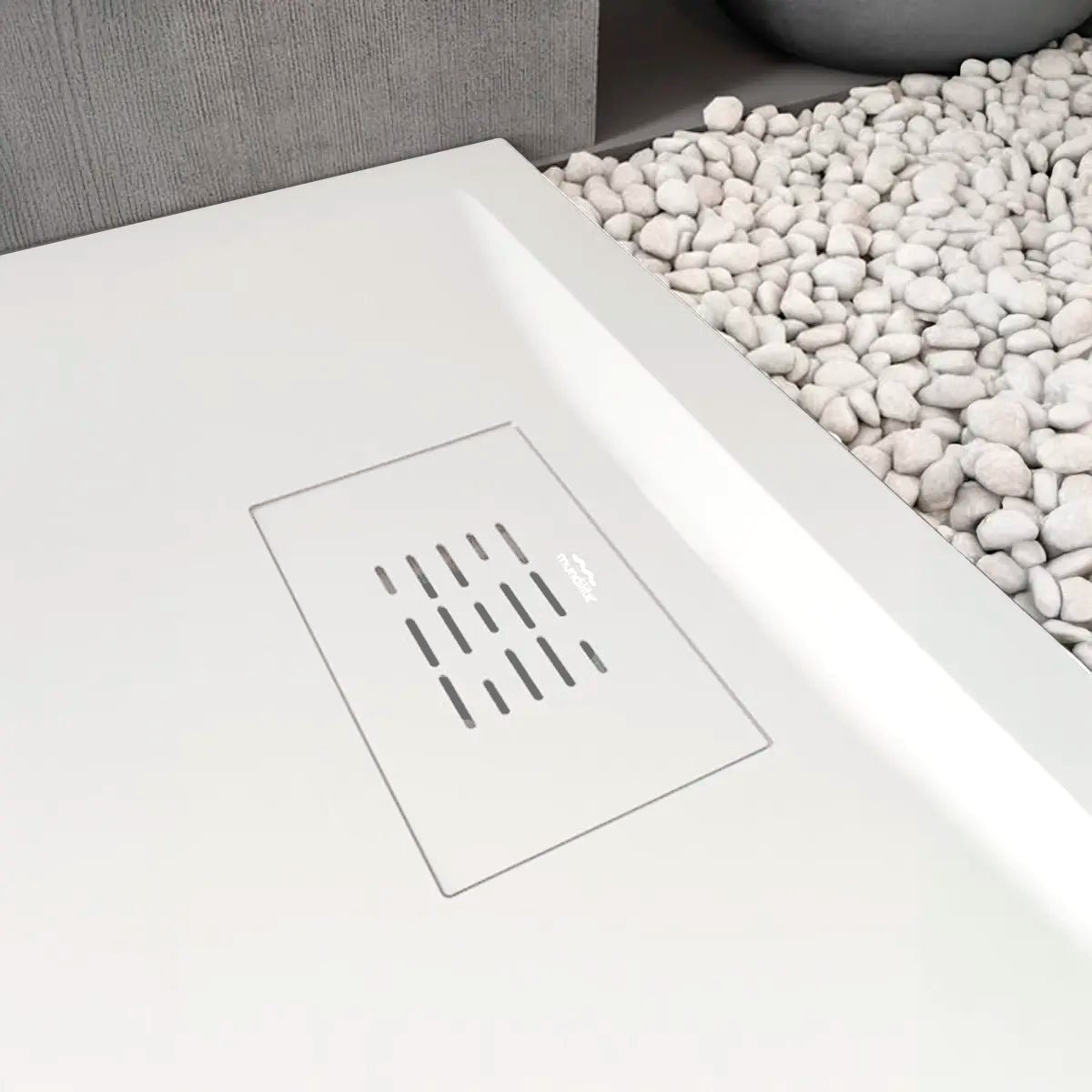 Plato de ducha enmarcado Stylo - The Bath