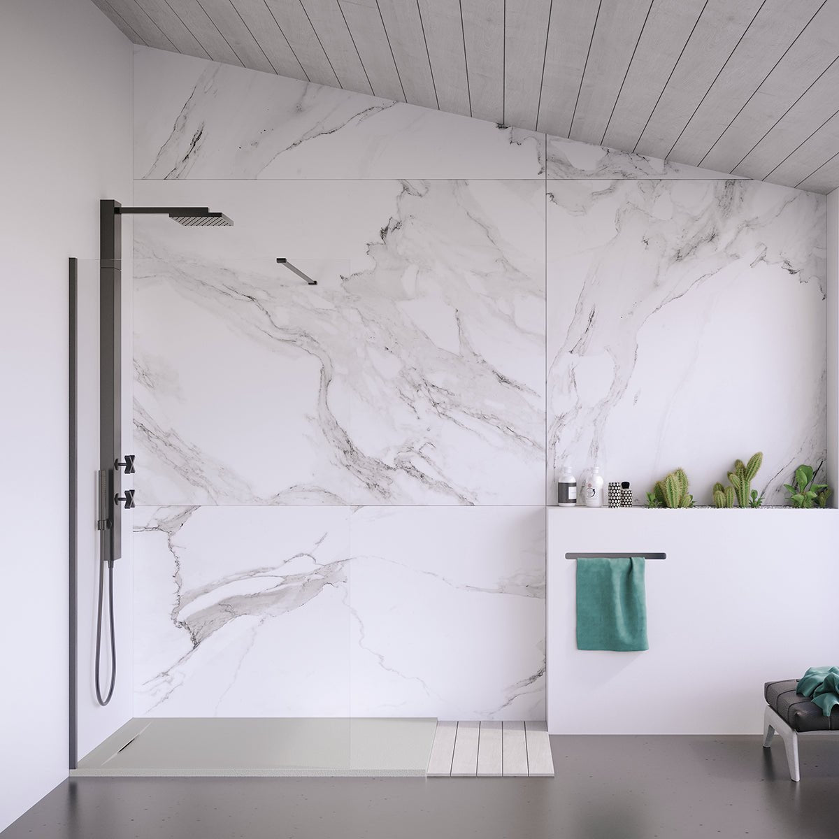 Plato de ducha plano Eden - The Bath