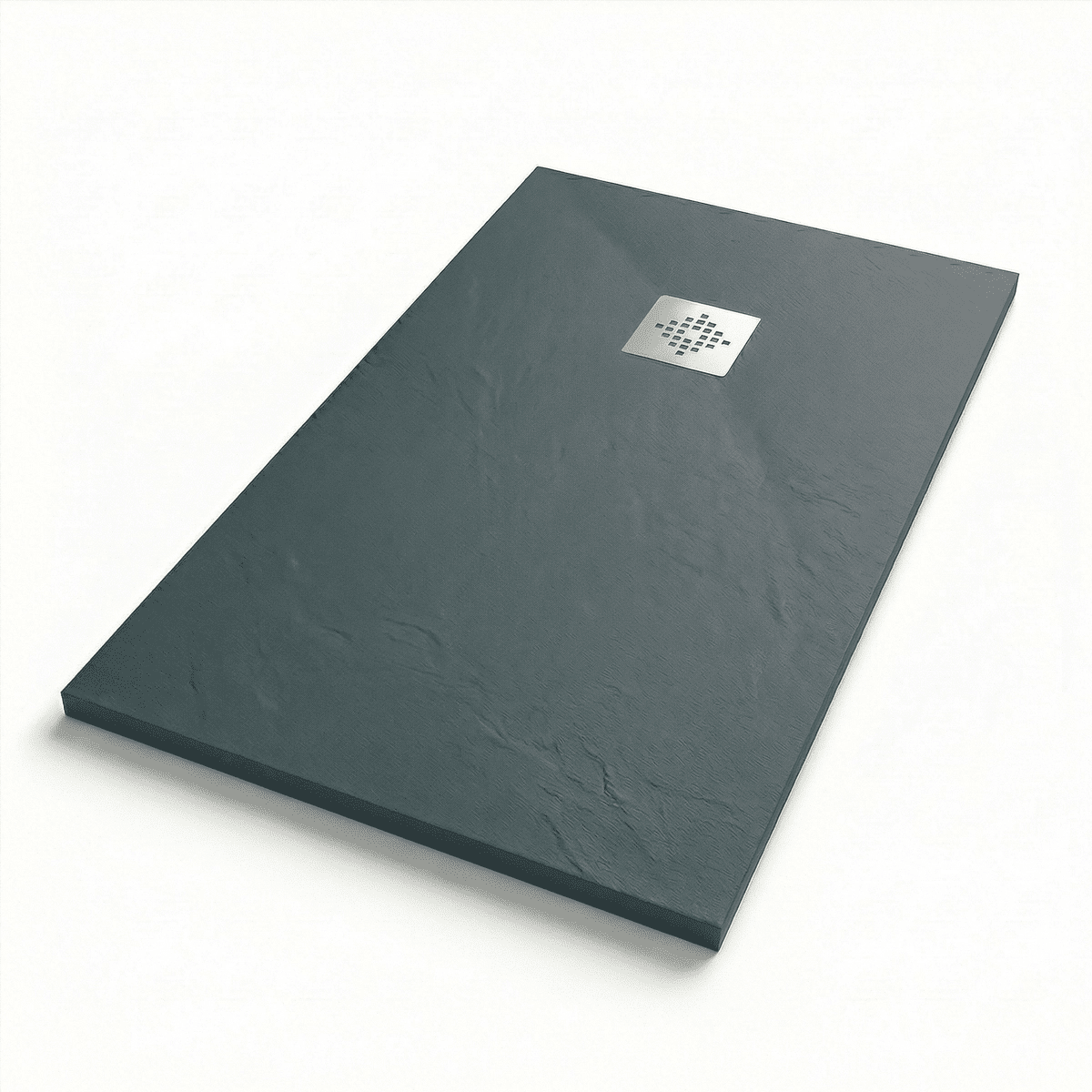 Plato ducha resina textura pizarra Esencial - The Bath